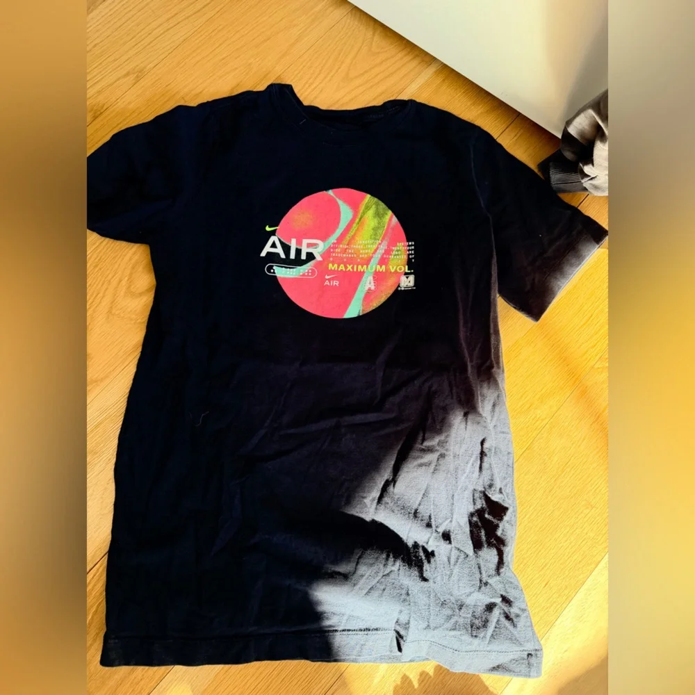 Nike Black‎ Tee with White Logo